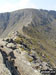 On Striding Edge - looking up to Helvellyn