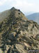 The 'Bad Step' at the western end of Striding Edge