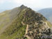 The 'easier' path on the north side of Striding Edge