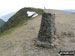 Helvellyn summit trig piller