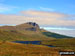 The Storr and The Old Man of Storr from across Loch Leathan