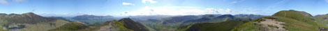 *360° panorama from the summit of Scar Crags