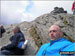 On the summit of Grisedale Pike