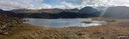 Innominate Tarn with Grey Knotts, Brandreth, Green Gable, Great Gable and Kirk Fell forming the backdrop