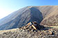 Grasmoor from a cairn on Whiteless Edge