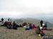 Musicians on the summit of Helvellyn