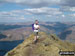 Gregor Wright on Ladhar Bheinn