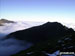 Cnicht (left) and Y Lliwedd poking through a Temerature Inversion seen from Crib Goch