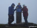 Half of The Kef - me, Mike and Kiera on Ladhar Bheinn