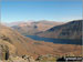 The Scafel Massive featuring Ling Mell, Great End, Broad Crag, Ill Crag, Scafell Pike, Symonds Knott and Sca Fell above Wast Water from Buckbarrow