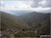 The Fairfield Horseshoe from the summit of Fairfield with Dove Crag (left), Rydal Beck, Ambleside, Windermere, Nab Scar and Heron Pike (prominent right)