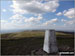 The Calf summit trig point