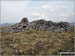 Roman Fell summit cairn and shelter