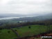 Looking North West to Windermere from a wet and rainy Orrest Head