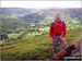 Me on Offa's Dyke path above Llanthony Priory where there are fabulous views of England to the east and equally fabulous views of Wales to the west