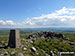 Rye Loaf Hill trig point and summit shelter