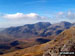 Sca Fell (centre), Mickledore and Scafell Pike (right) from Crinkle Crags