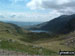 Levers Water and The Old Man of Coniston from Swirl Hawse