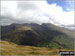 Great End, Lingmell, Scafell Pike, Sca Fell and Slightside from the summit of Yewbarrow