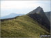 Mynydd Drws-y-coed and The Nantlle Ridge with Moel Hebog, Moel Lefn and Moel yr Ogof  in the distance (left) from Y Garn (Moel Hebog)