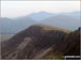 Y Garn (Moel Hebog) from Trum y Ddysgl - with Foel Goch (left), Moel Cynghorion (right) and Elidir Fawr between