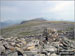 The Craig Cwm Silyn summit ridge from Garnedd-goch