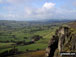 The Cheshire Plain from The Roaches