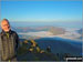 My son in law Mark waking up on the top of Snowdon with fabulous clouds down below