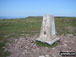 Rhos Dirion summit trig point