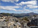 Mynydd Tal-y-mignedd and Mynydd Drws-y-coed (left) with Moel Eilio (in shadow), Foel Gron, Moel Cynghorion and Snowdon (Yr Wyddfa) from the cairn on the summit of Moel Yr Ogof