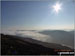 Cloud inversion seen from near the summit of Mynydd Moel