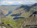 Llyn Ogwen, Llyn Idwal and Tryfan from Y Garn (Glyderau)