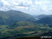 Helvellyn (left) High Rigg (foreground) and Thirlmere from Lonscale Fell