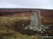 Yockenthwaite Moor summit trig point