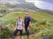 My daughter Faye and myself on route to Ben Lomond via Ptarmigan with Loch Lomond in the background