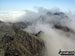 Climbers on Sgurr Thormaid from Sgurr na Banachdich, The Cuillin Hills