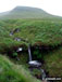 Another Waterfall with Fan Gyhirych towering above