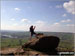 Me and my favourite rock on The Roaches