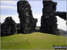 Castell Dinas Bran overlooking Llangollen