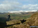 Snow on Kinder Scout from Alport Castles