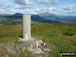 Ben Cruachan from Beinn Lora summit trig point