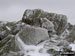 Ice on Scafell Pike