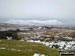 Ingleborough covered in snow from Blea Moor Tunnel