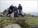 Bob, Jill & I on the summit of Beacon (Blawith Fells) this June