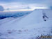 Cribyn from Pen y Fan in the snow