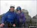 My husband and I at the top of Sgurr Dearg (Inaccessible Pinnacle) - (a.k.a. In Pin) on The Isle of Sky in April of this year ready to abseil off the other side - very scary!!