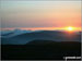 Sunrise (4.50am) from the summit of Ingleborough