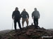 On the summit of Pen y Fan