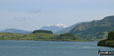 Ben Nevis beyond Loch Sunart from near Strontian