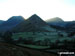 Hindscarth (left), Scope End (centre) and Robinson (right) from above Little Town